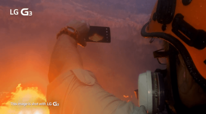 LG G3 покажет все, что происходит в горящем сердце вулкана