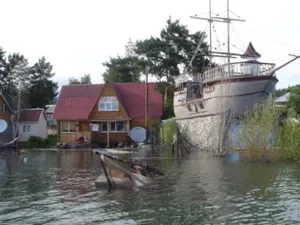 В ВКО затапливает берег Бухтарминского водохранилища