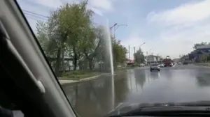 Новый «гейзер» забил в Павлодаре