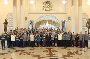 Токаев принял участие в церемонии вручения государственных наград