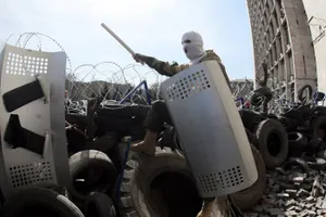 В Донецке захвачено здание областной телерадиокомпании