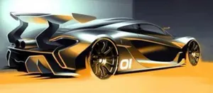 McLaren опубликовала эскиз суперкара P1 GTR