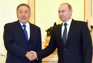 Нурсултан Назарбаев и Владимир Путин сверили график предстоящих встреч