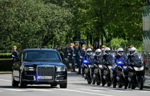 Путин привез в Аргентину свой «броневик»