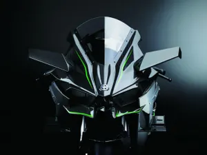 Kawasaki представила турбированный мотоцикл Ninja H2